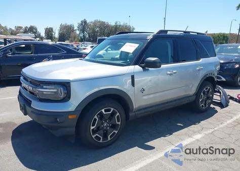 2021 Ford Bronco Sport Outer Banks из США, поврежденный, VIN 3FMCR9C60MRA96124